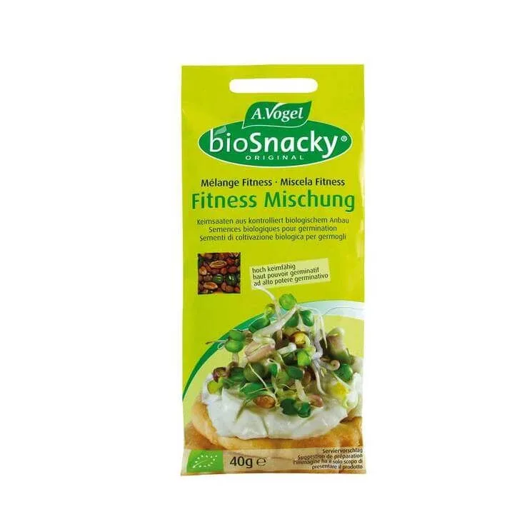 Biosnacky Fitness Amestec de semințe și muguri, 40 g n.v. — preț și oferte