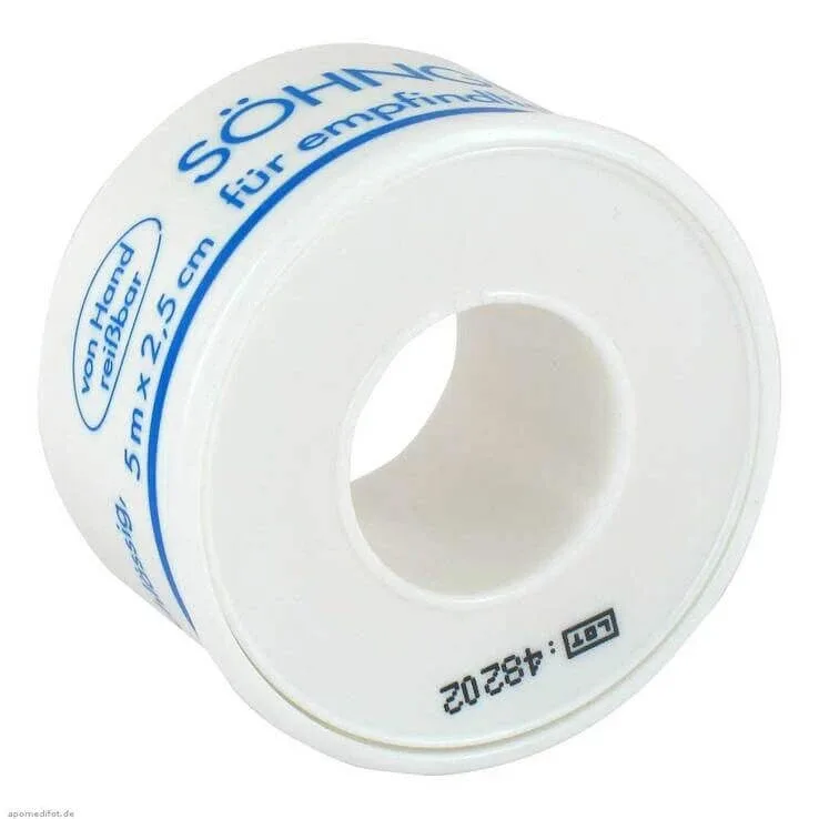 Söhngen Silk, bandă adezivă de 5 m x 2,50 cm, 1 bucată — preț și oferte