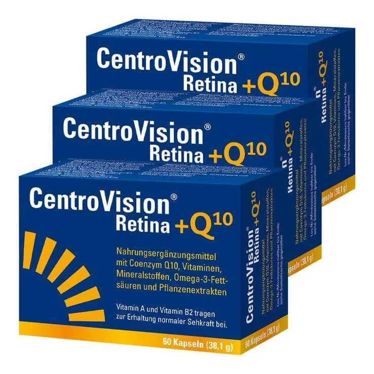 Centrovision Retina + Q10, capsule, 2 x 180 capsule — preț și oferte