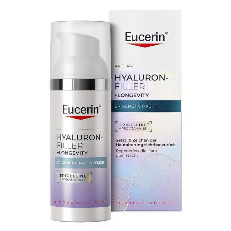 Eucerin Anti-Age Hyaluron-Filler Epigenetic Noapte, 50 ml cremă de noapte — preț și oferte