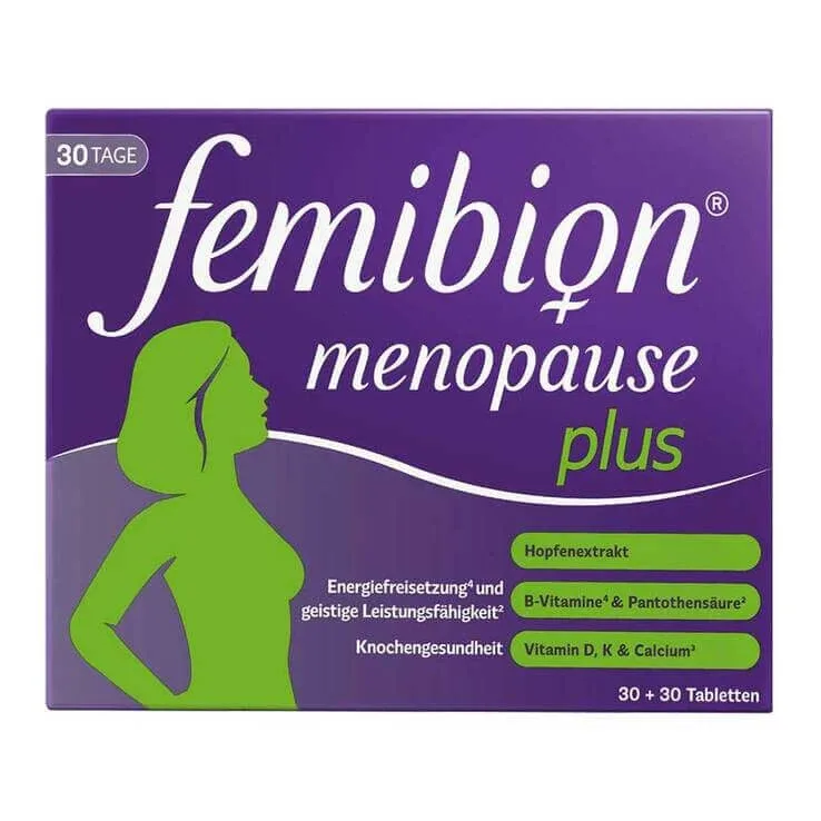 Femibion Menopause Plus, comprimate, 2x2x30 comprimate — preț și oferte