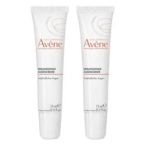Cremă calmantă pentru ochi Avene, 2 x 15 ml cremă pentru ochi