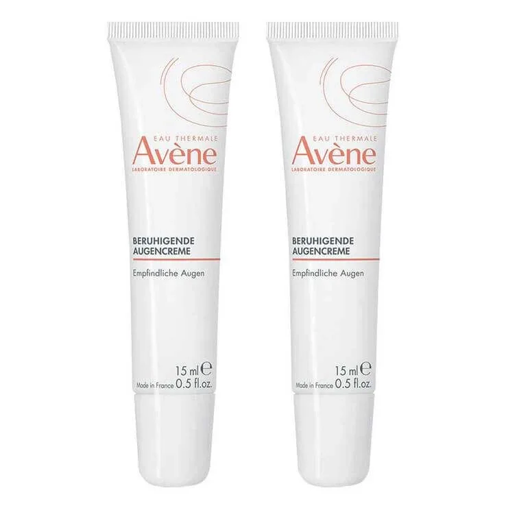 Cremă calmantă pentru ochi Avene, 2 x 15 ml cremă pentru ochi — preț și oferte