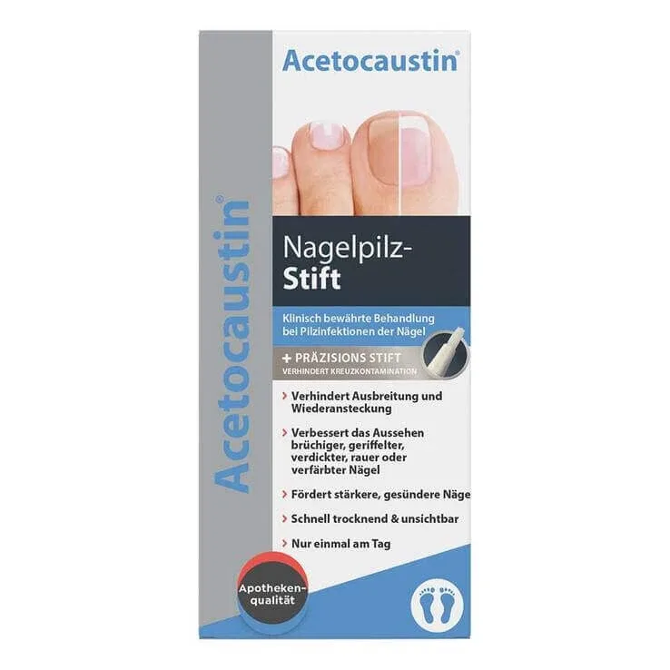 Acetocaustin – creion împotriva ciupercii unghiilor, creioane de 4 ml — preț și oferte