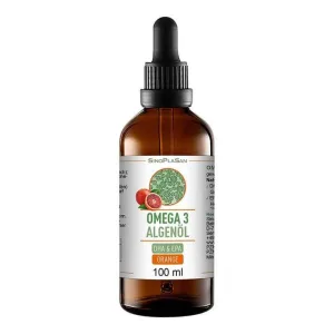 Ulei de alge omega-3 cu DHA și EPA, 3 x 100 ml ulei