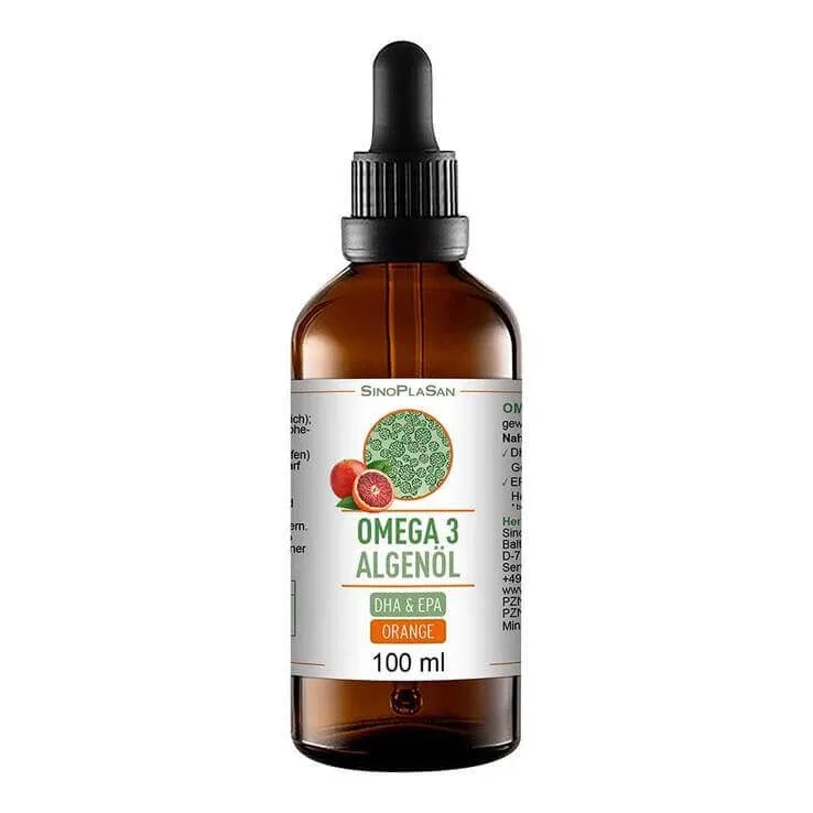 Ulei de alge omega-3 cu DHA și EPA, 3 x 100 ml ulei — preț și oferte
