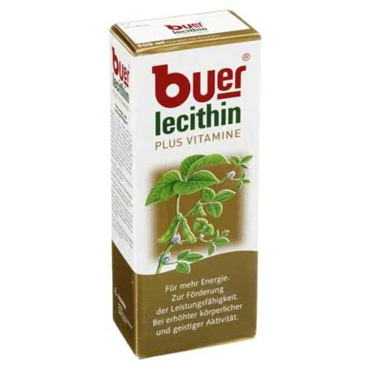 Buer Lecitină Plus Vitamine, lichid, 500 ml lichid — preț și oferte