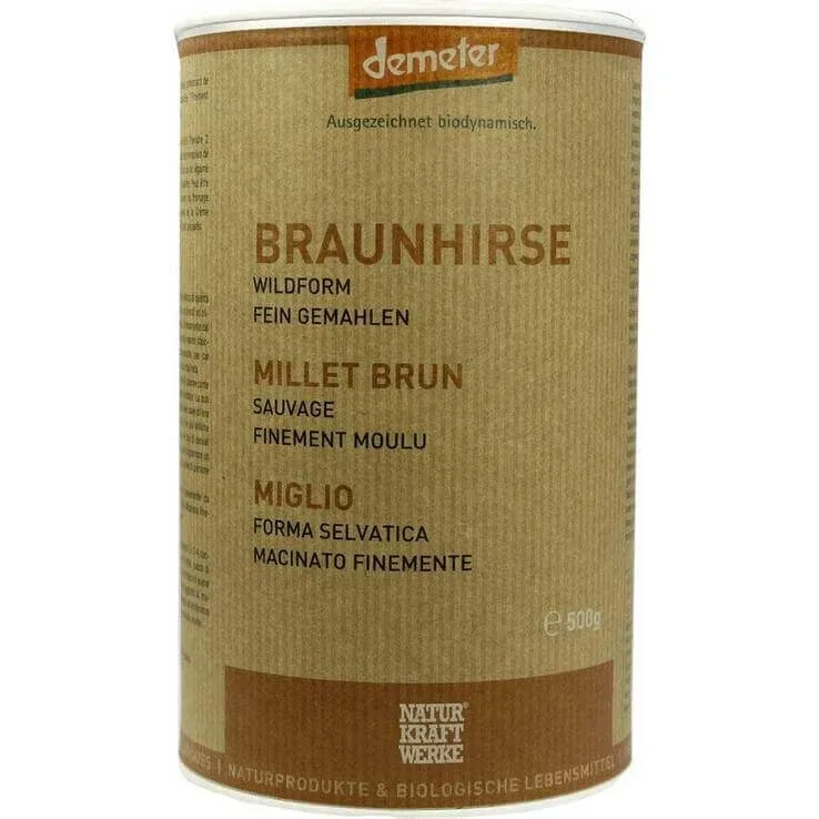 Mălai brun organic, 500 g pulbere — preț și oferte