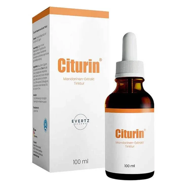 Tinctură de extract de mandarine Citurin, 100 ml tinctură — preț și oferte