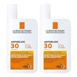 La Roche Posay Anthelios Shaka Fluid SPF 30, 2 x 50 ml lichid
