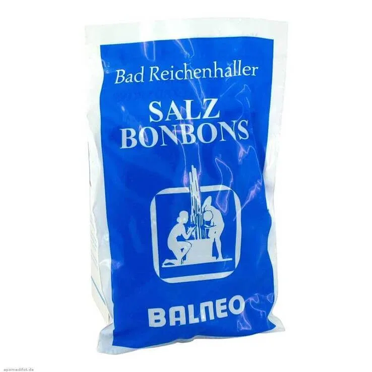 Bomboane cu sare de izvor Bad Reichenhall, 100 g bomboane — preț și oferte