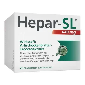Hepar-SL® 640 mg comprimate filmate, 100 comprimate filmate