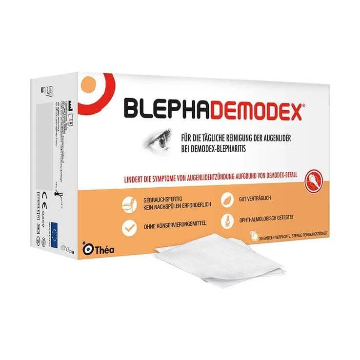 Șervețele de curățare sterile Blephademodex, 30 de comprese — preț și oferte