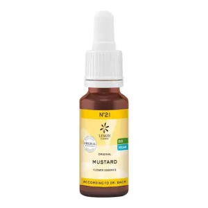 Esenta florală Bach nr. 21 Mustard Bio, 20 ml n.v.