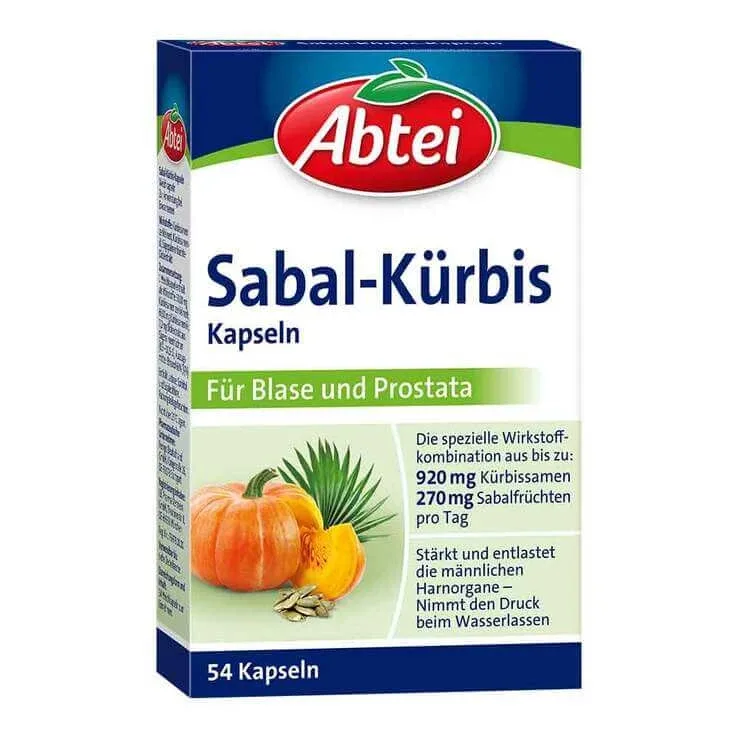 Capsule cu dovleac Abtei Sabal, 54 de capsule — preț și oferte