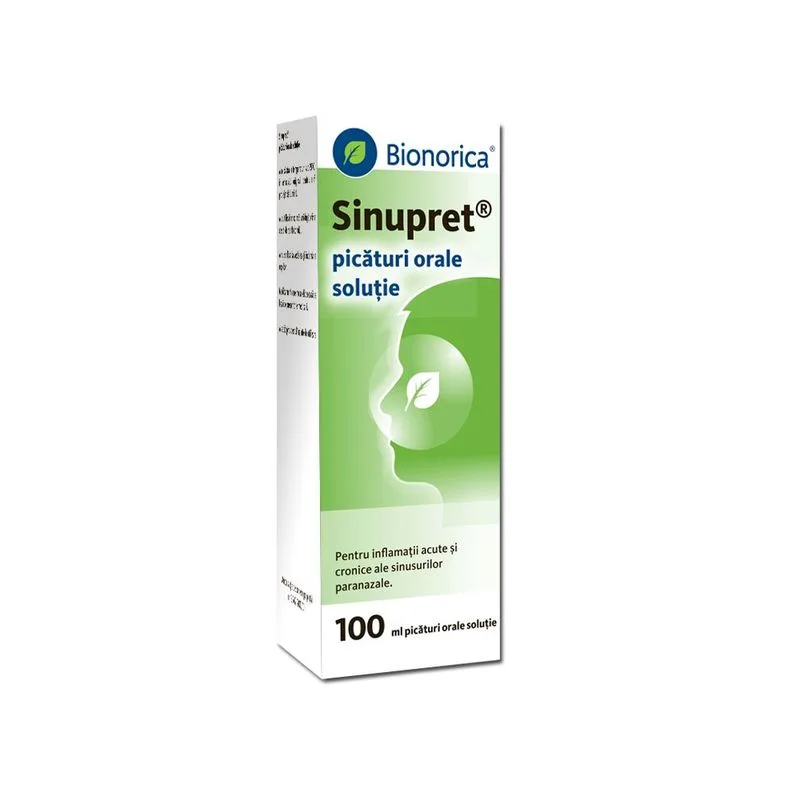 SINUPRET (R) X 1 BIONORICA AG — preț și oferte
