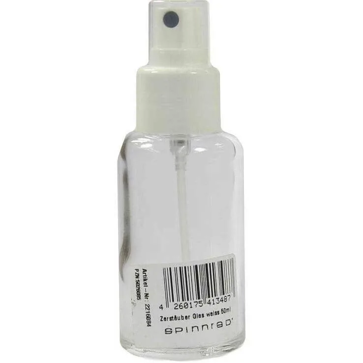 Pulverizator din sticlă albă, 50 ml, 1 buc., fără indicații suplimentare — preț și oferte