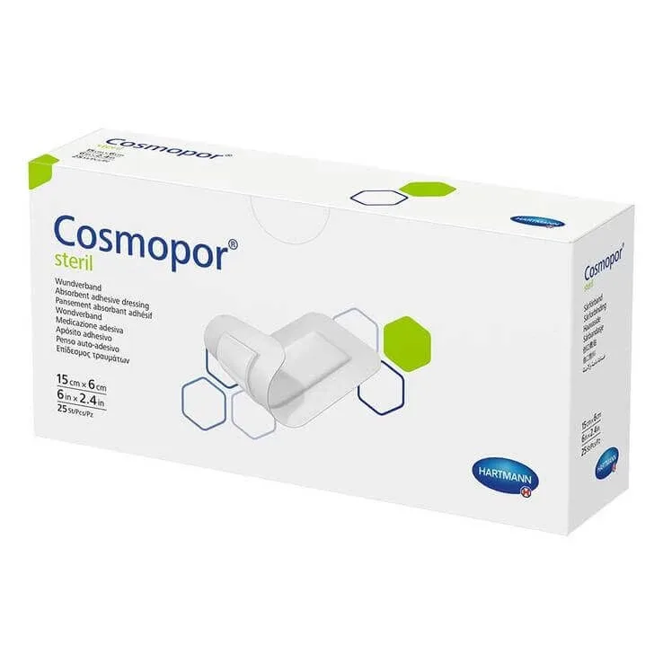 Cosmopor® steril 6x15 cm, 25 de plasturi — preț și oferte