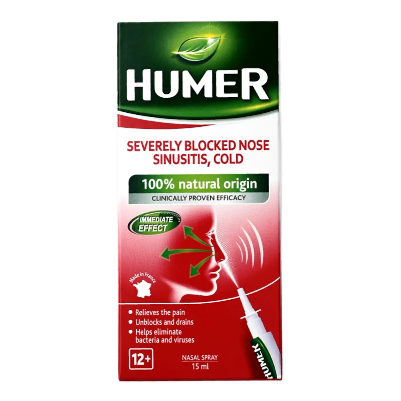 Spray nazal sinuzita, 15 ml, Humer — preț și oferte