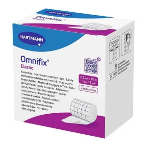 Omnifix elastic, rolă de 2,5 cm x 10 m, 2 plasturi