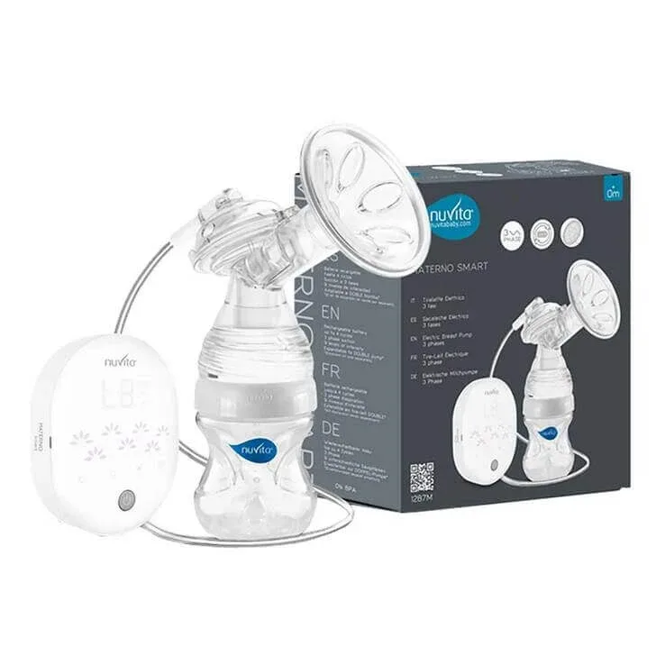 Pompă de lapte electrică trifazică Nuvita Materno Smart, 1 buc., fără specificări — preț și oferte