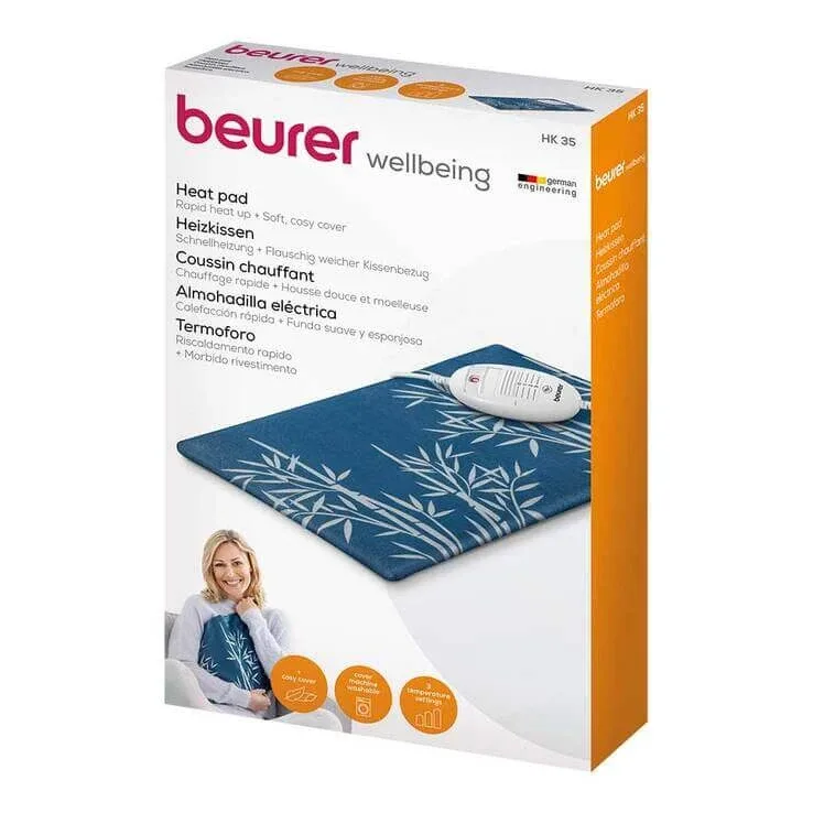 Beurer HK35 Pernă electrică cu husă din material pufos, încălzire rapidă, 1 buc. n.v. — preț și oferte
