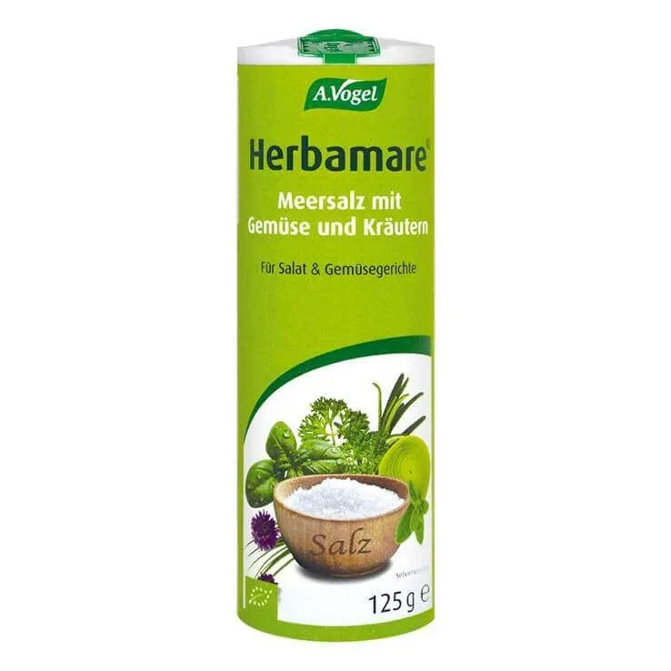 HERBAMARE Sare de mare cu legume și ierburi A.Vogel, 125 g sare — preț și oferte