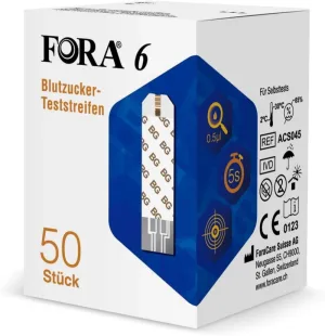 Teste glicemice FORA – 50 bucăți