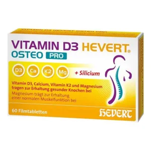Vitamina D3 Hevert Osteo Pro, comprimate filmate, 120 de comprimate filmate
