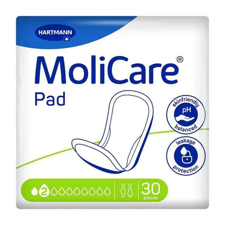 Molicare Pad 2 picături, 30 buc. n.v. — preț și oferte