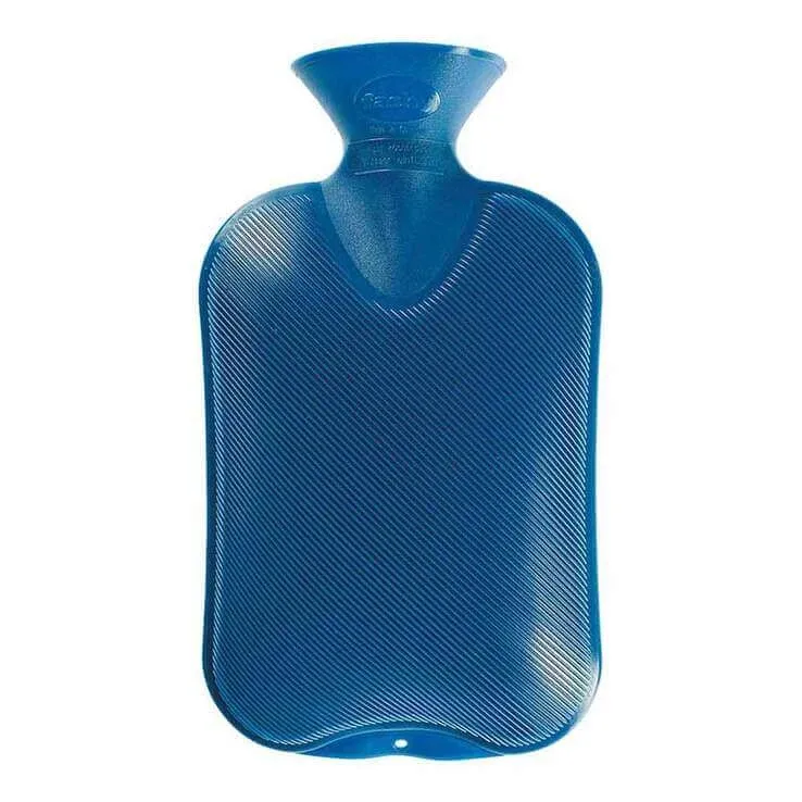 Sticlă cu apă caldă Fashy cu două lamele, culoare safir 6460 54, 1 buc. în stare bună — preț și oferte