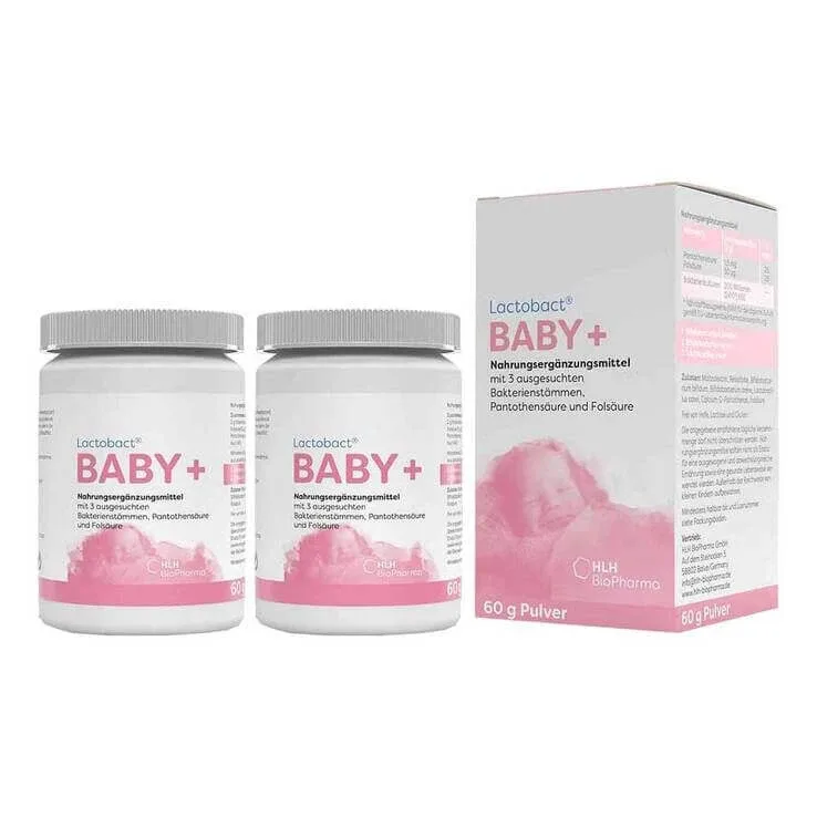 Lactobact Baby pulbere, 2x60 g pulbere — preț și oferte