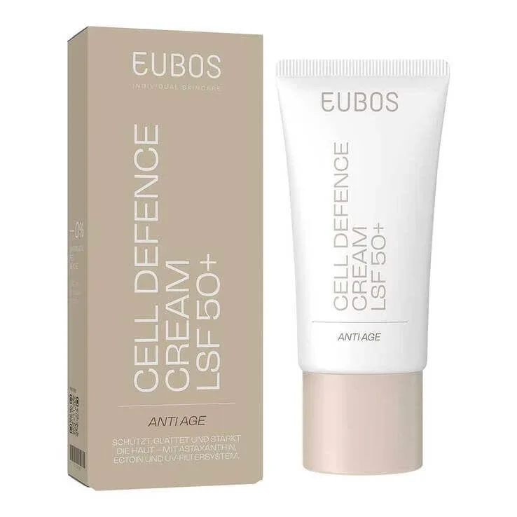 Eubos Anti-Age Cell Defence Cream SPF 50+, 50 ml, cremă de zi — preț și oferte
