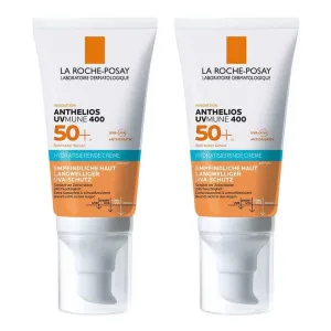 La Roche Posay Anthelios Cremă hidratantă cu nuanță SPF 50+, 2x50 ml cremă