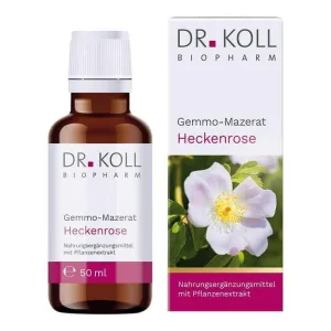 Macerat gemmofit de trandafir sălbatic Dr. Koll Rosa canina, picături, 50 ml picături