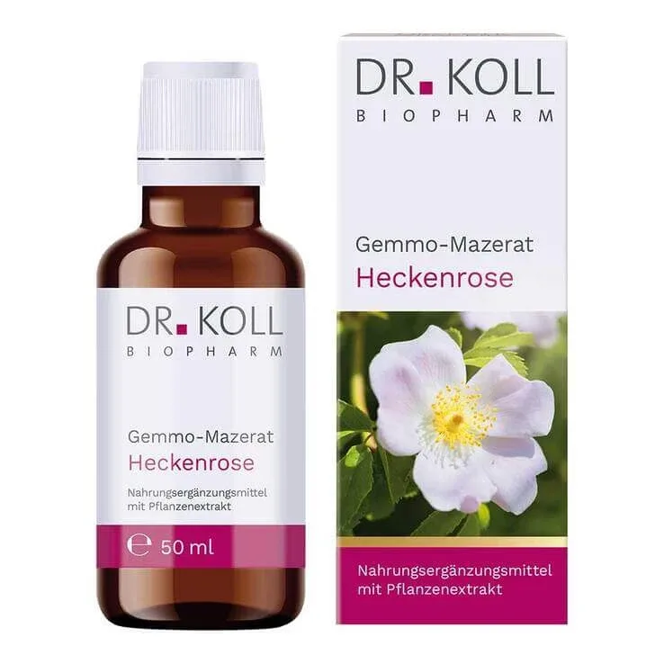 Macerat gemmofit de trandafir sălbatic Dr. Koll Rosa canina, picături, 50 ml picături — preț și oferte