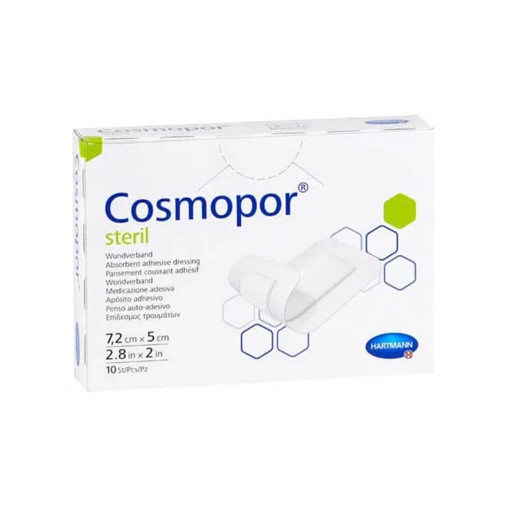 Cosmopor steril 5x7,2 cm CPC, 50 de plasturi — preț și oferte