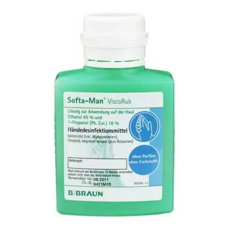 Softa-Man ViscoRub, dezinfectant pentru mâini, soluție de 500 ml — preț și oferte