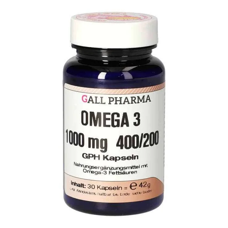 Omega 3 1000 mg, 400 / 200 GPH capsule, 90 capsule — preț și oferte