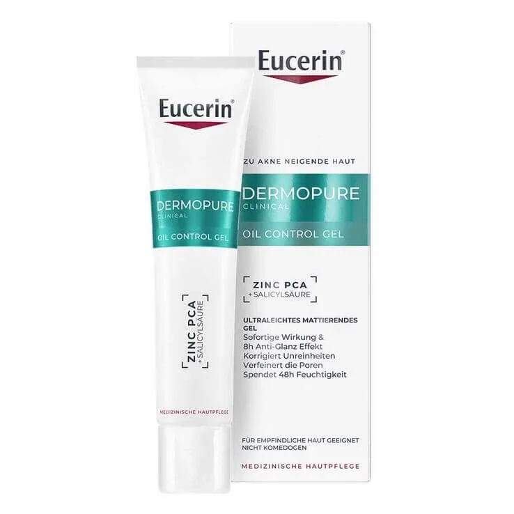 Eucerin Dermopure Clinical Oil Control Gel, gel de 40 ml — preț și oferte