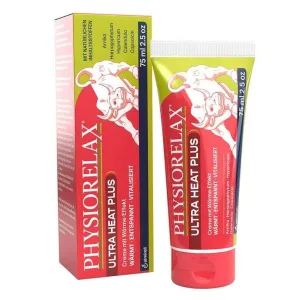 Cremă Physiorelax Ultra Heat Plus, 250 ml cremă