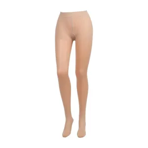COMPRESSANA Calypso 140 den, ciorapi lungi, mărimea 1, culoare make-up, 1 buc., în stare perfectă