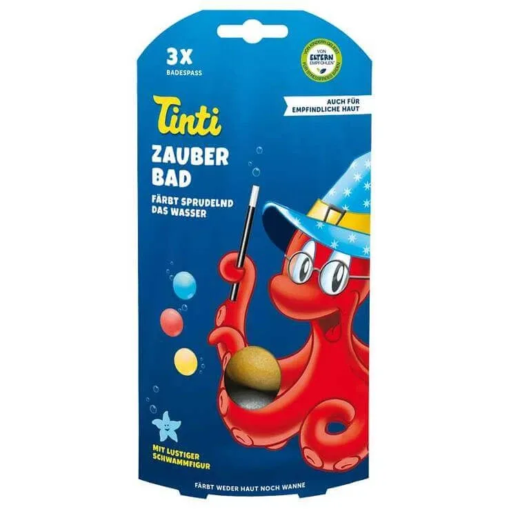 Tinti Zauberbad, pachet de 3 cutii de prezentare, 3 x 40 g de produs pentru baie — preț și oferte