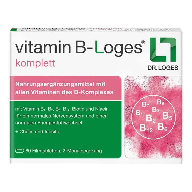 Comprimate filmate Vitamin B-Loges complete, 2 x 120 de comprimate filmate — preț și oferte
