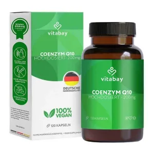 Complex de coenzima Q10 și ubichinonă, 200 mg, capsule vegane, 120 de capsule