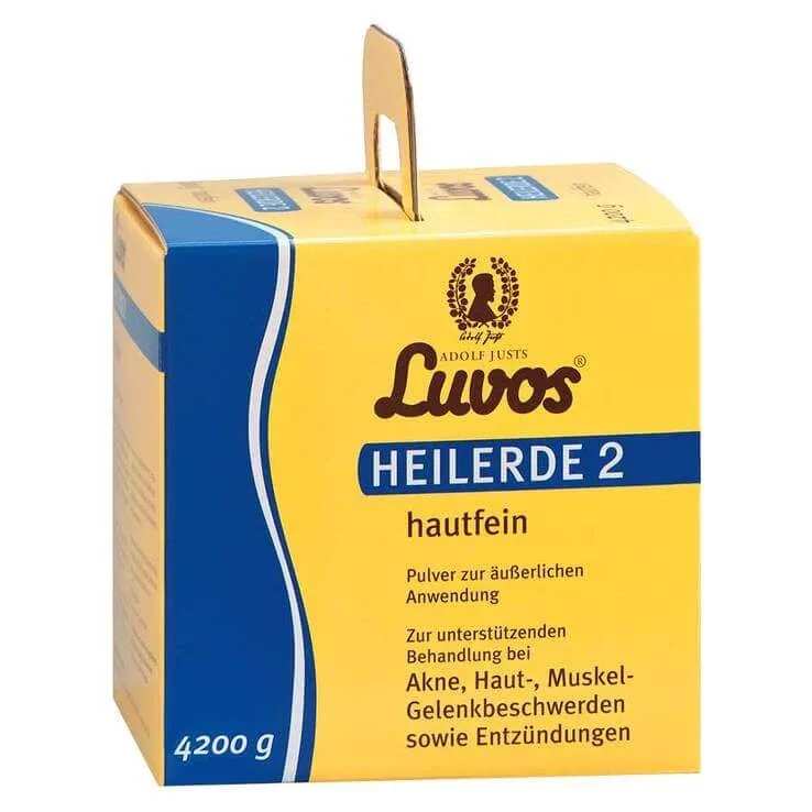 Luvos® Pământ medicinal 2, fin ca pielea, 4200 g pulbere — preț și oferte