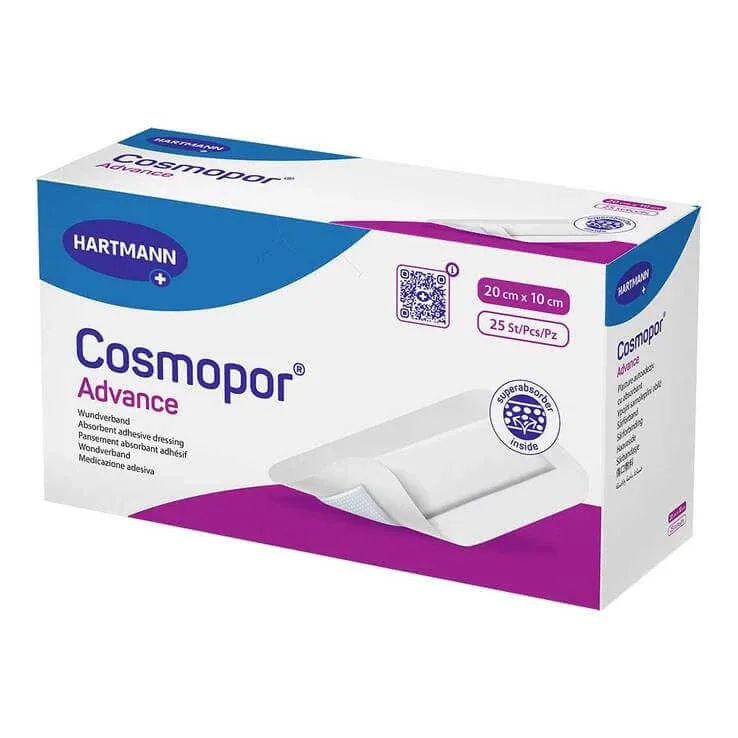 Cosmopor Advance 10x20 cm, 25 de plasturi — preț și oferte