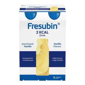 Fresubin® 2 KCAL băutură cu aromă de vanilie, 4 x 200 ml soluție