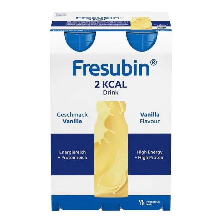 Fresubin® 2 KCAL băutură cu aromă de vanilie, 4 x 200 ml soluție — preț și oferte