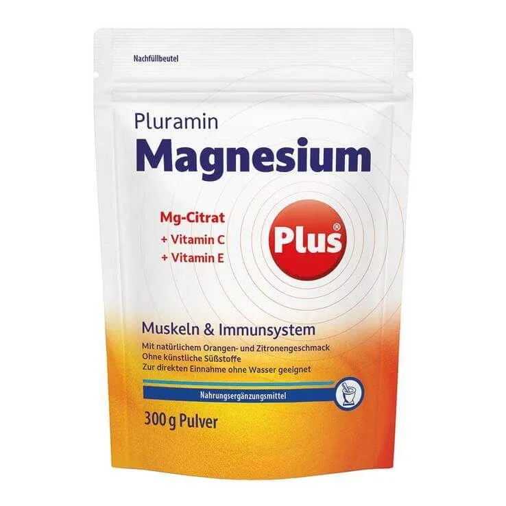 Pluramin Magnesium plus pulbere, 180 g pulbere — preț și oferte